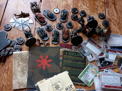 Wizkids Mechwarrior Early 2000s Dark Age Figures Cards Bundle Plus Spares RARE