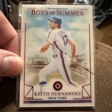 2024 Panini Boys of Summer Keith Hernandez  Red /149 Keith Hernandez /149 #97
