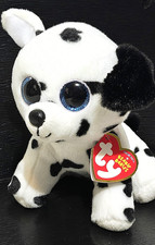 Ty - Catcher - 101 Dalmatians - 6" Dalmatian Puppy - Beanie Babies Velvety Plush