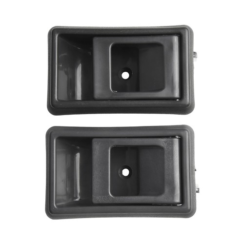 KNOBWELL Set Di 4 Maniglie Per Porte Quadrate Contemporanee, Senza Chiavi, Set Di Maniglie Per Porte Interne, Colore: Nero Opaco - Foto 10