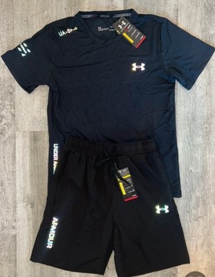 Under armour Größe Large schnelltrocknend schwarz Active Wear Herren schwarz