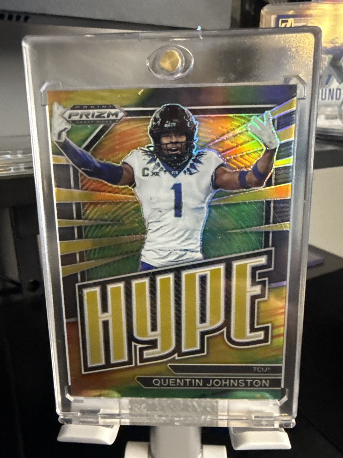 Quentin Johnston Panini Prizm Draft Picks Hype #HP9 Base