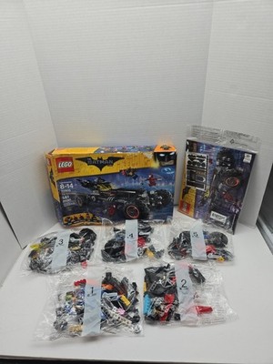 LEGO The LEGO Batman Movie: The Batmobile (70905) - 100% COMPLETE Open Box