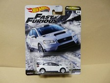 Fast and Furious Subaru WRX STI Bianco 2016 Hot Wheels