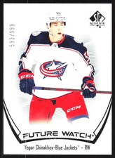 2021-22 SP Authentic #166 Yegor Chinakhov #/999