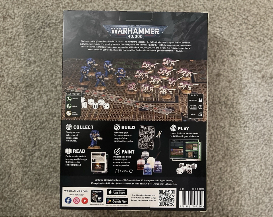 Games Workshop Warhammer 40K Introductory Game Set for sale online
