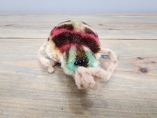 Vintage Steiff Spidy Spider 1960 2312,00 Mohair Plush Name Tag Button