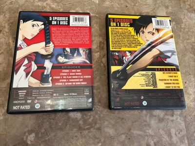Blood+ “Plus” Volume 1 & Volume 2 Anime DVDs Episodes 1-10 Aniplex