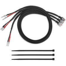 Hydencamm 14" Ulepszona wtyczka lustrzana Wire Tap Radar RJ11 - długi, czarny