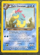 1st Edition Dark Croconaw 32/105 - Neo Destiny - Light Play on eBay