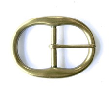 Vintage Solid Brass Belt Buckle. 145  Grams
