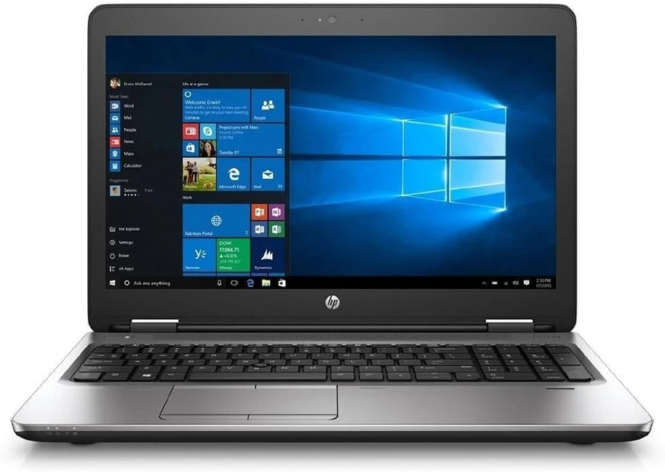 Computadora Laptop HP 15.6" Fast Business i5 16GB RAM 512GB SSD CD/DVD Win 11 Pro Foto 2 de 4