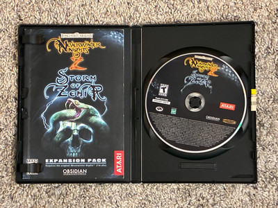 Neverwinter Nights 2: Storm of Zehir (PC, 2008) - Expansion complete with manual