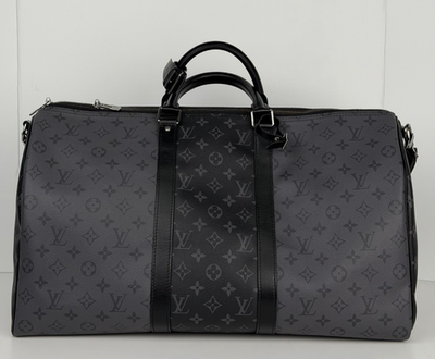 Louis Vuitton Keepall Bandouliere 50 Reverse Eclipse Coated Canvas