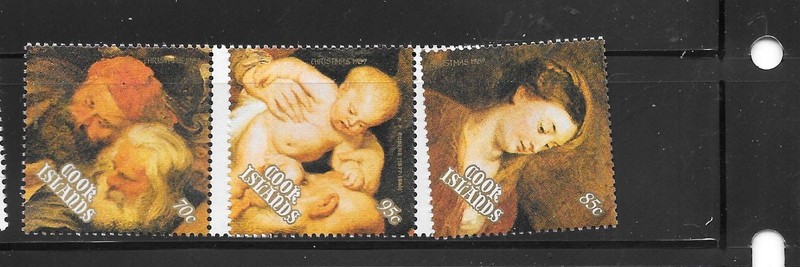 COOK ISLANDS SC#1024-6 1989 MNH XF OLD PICTORIAL/COMMEMORATIVE STAMP SET