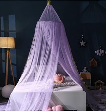 Princess Bed Canopy for Girls and Kids Hanging Mosquito Net for Baby Crib Nook