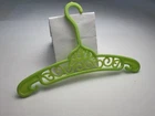 ONE Vintage Chartreuse BARBIE Mod Era Filigree Clothes Hanger