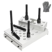 Universal Drill Press Support Block Plate Tool Set Kit, 30 Ton   Bearing and