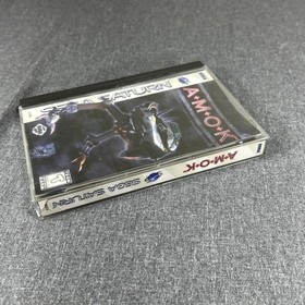 AMOK - Sega Saturn A+M+O+K With Registration Card Tested Good