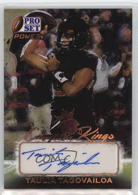 2021 Leaf Pro Set Power Campus Kings Taulia Tagovailoa #CK-TT1 Auto 1fa0