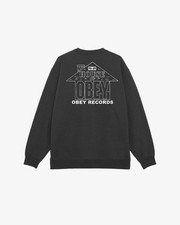 OBEY - Felpa - House of Obey Records - Black