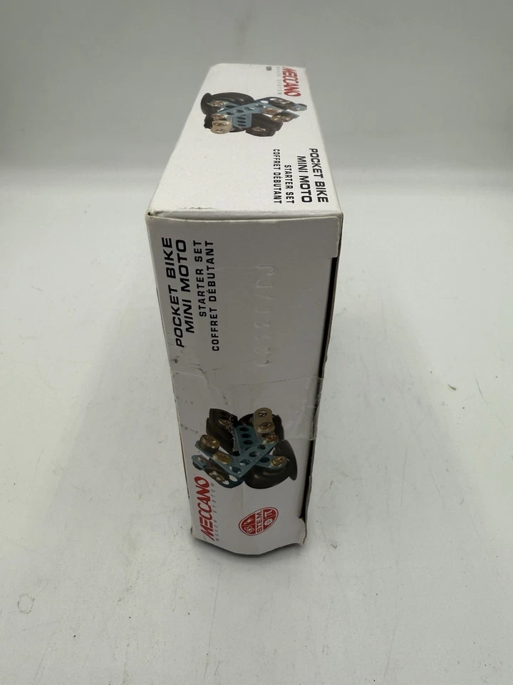 NIB Meccano POCKET BIKE MINI MOTO Starter Set 16204. 49 Pcs. New. Sealed. Rare - Image 2 of 4