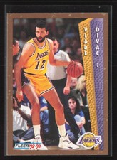 Vlade Divac Lakers 1992-93 Fleer Basketball Card #87