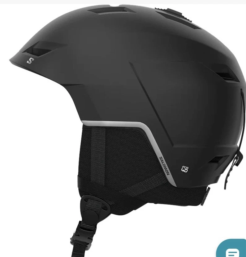 Casco de esquí Salomon Pioneer LT casco para hombre snowboard negro/plateado M 56 - 59 cm Foto 4 de 4