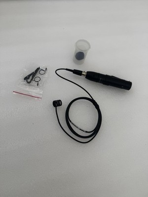 Shure WL185MB/C-TQG Lavalier Mic + Microflex TA4F to XLR Inline Preamp, Black