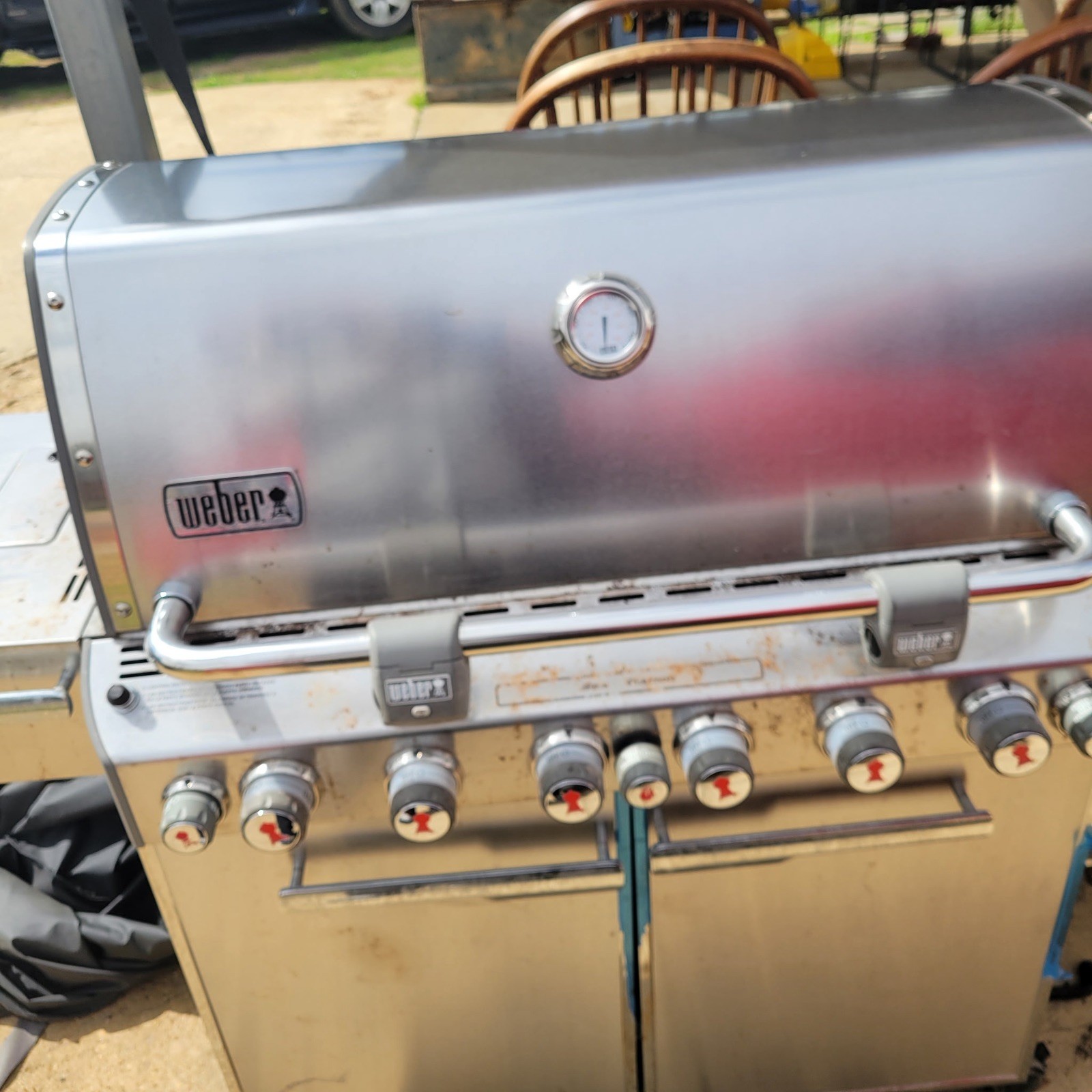 Weber Summit S-670 Stainless Steel Gas Grill