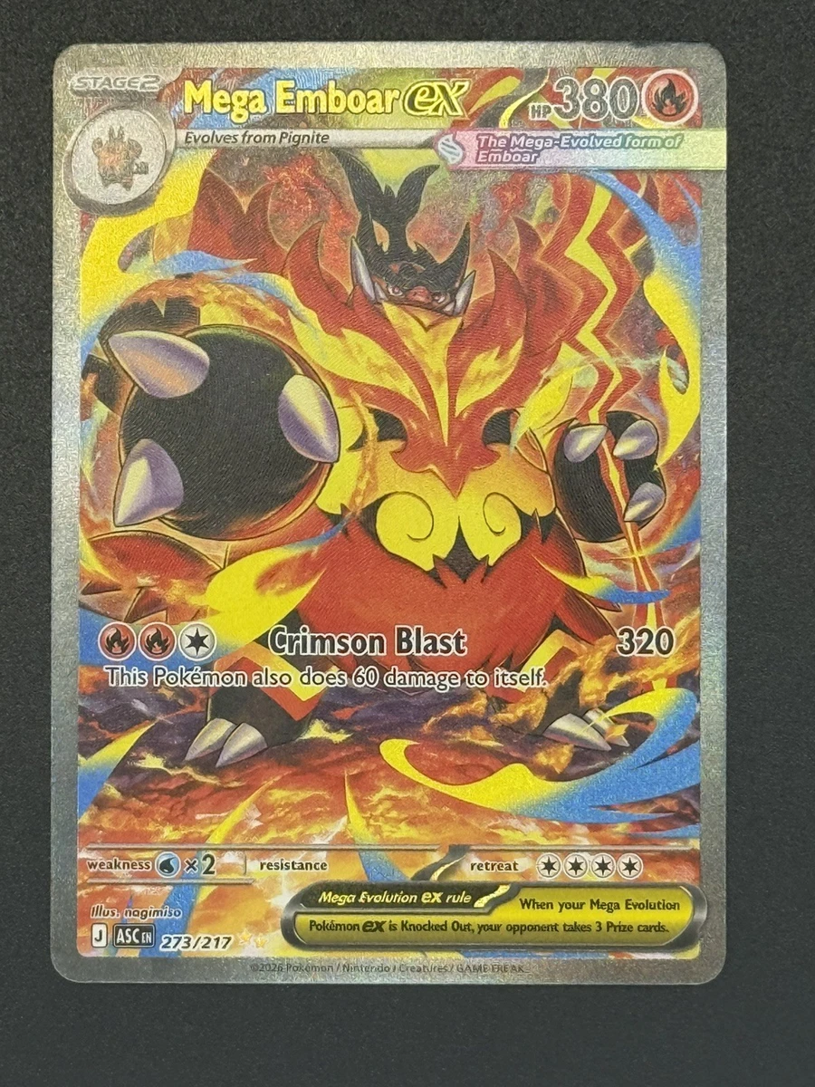 Emboar Ex Pokémon TCG Cards for sale | eBay