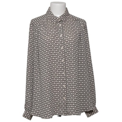 Hemd, Größe: XL, Beige/Schwarz, Polyester, Sonstiges, Damen #nro
