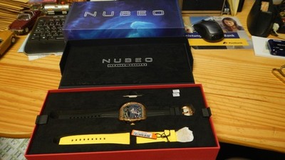 Herren Armbanduhr Automatic NUBEO MAGELLAN Limited 440/600 NB-6047-0A D=45mm Neu