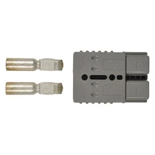 ASSOCIATED EQUIP 6208 Lexan Plug,Gray,Plug-In 45RK29