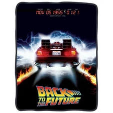 Back to the Future Blanket | Back to the Future Movie Fleece Throw Blanket | ...