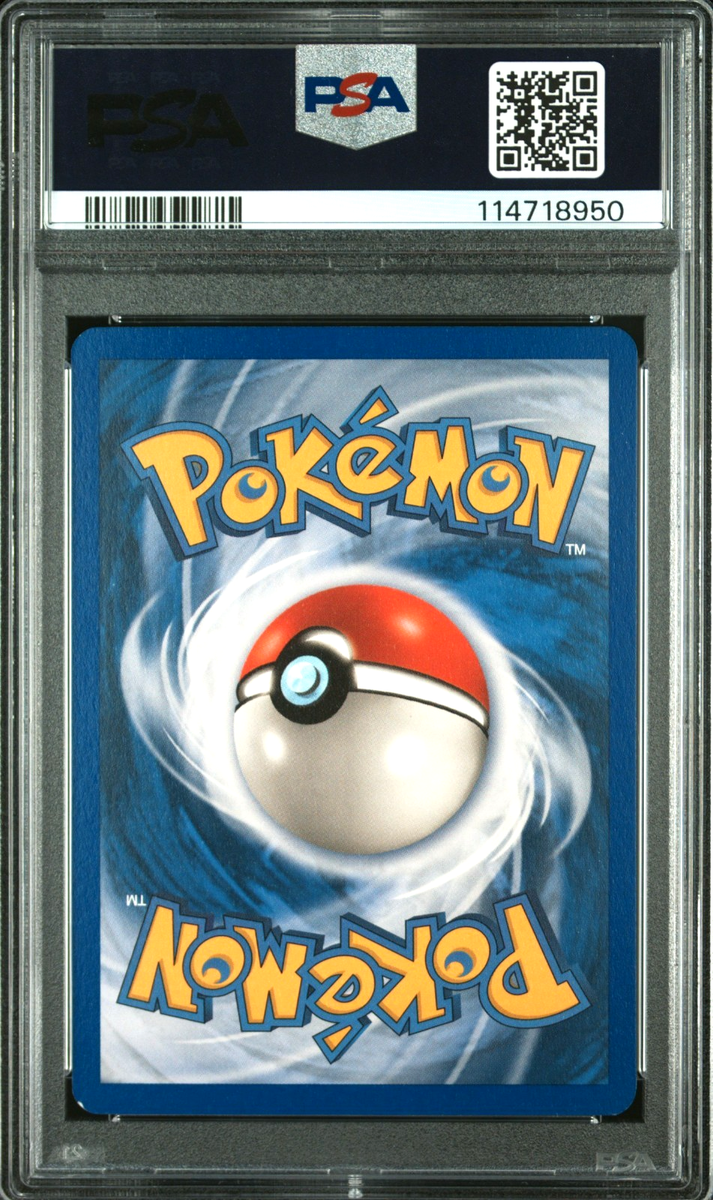 Pokemon GENGAR EX Fire Red & Green Leaf Holo 108/112 PSA 8 AUTO 10