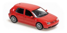 Minichamps Volkswagen Golf IV RED 1999 1/43 Metal Collectible Model