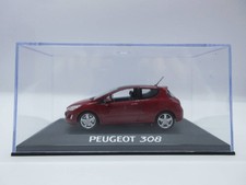 1/43 Norev Peugeot PEUGEOT 308 Mini Car Red