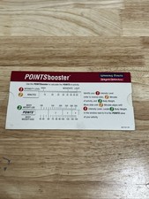 WW Weight Watchers Winning Points Points Booster Slide Cardboard Calculator