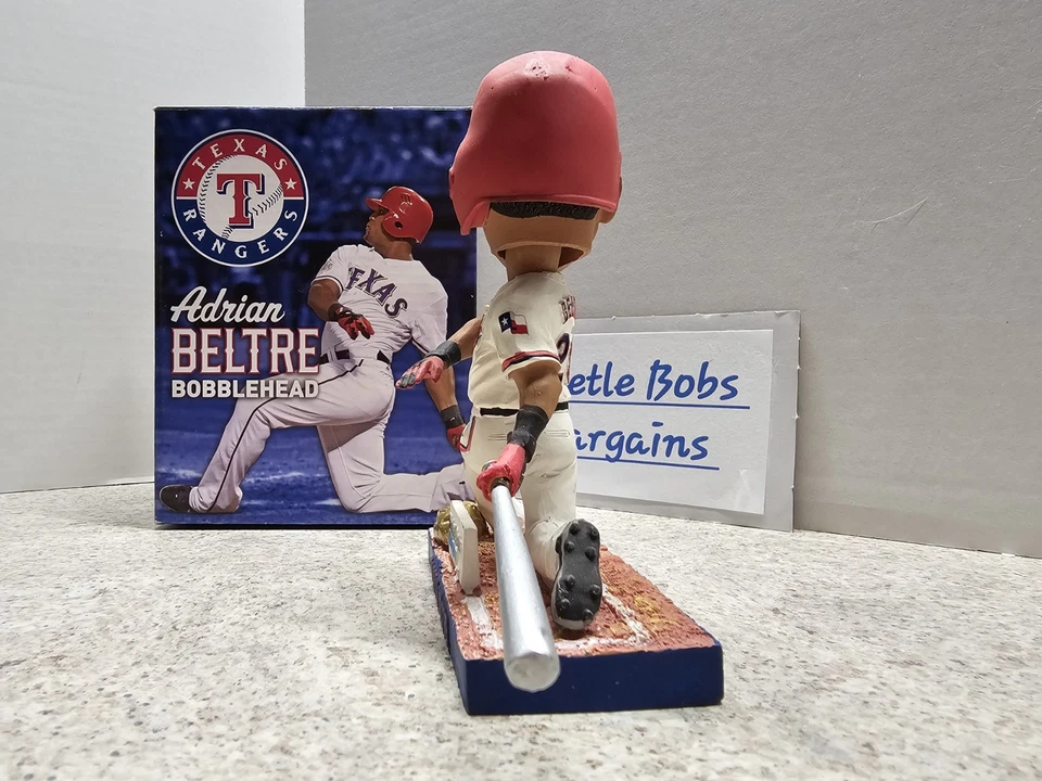 Bobblehead Adrian Beltre Texas Rangers MLB 2012 SGA NUEVO EN CAJA SS GG Foto 4 de 4