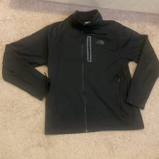 The North Face Resolve Men's Full Zip Jacket - Black, Size Large. EUC