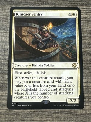 1x Kinscaer Sentry - Lorwyn Eclipsed - NM  -  MTG
