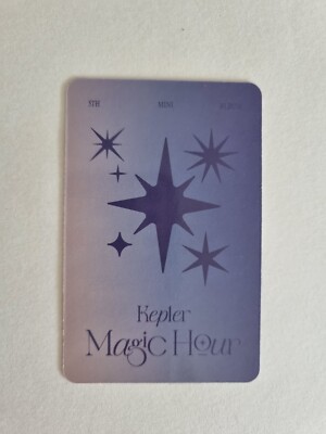 KEP1ER MAGIC HOUR Official Album Photocard Makestar POB | eBay