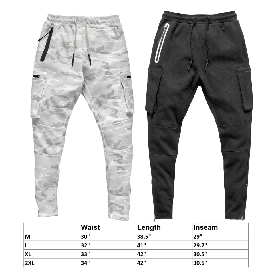 Pantalones deportivos de entrenamiento para hombre culturismo deportes fitness pantalones de chándal pantalones de gimnasio pantalones Foto 2 de 4