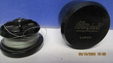 Vintage Mitchell Large Spare Spool with Case Made in France