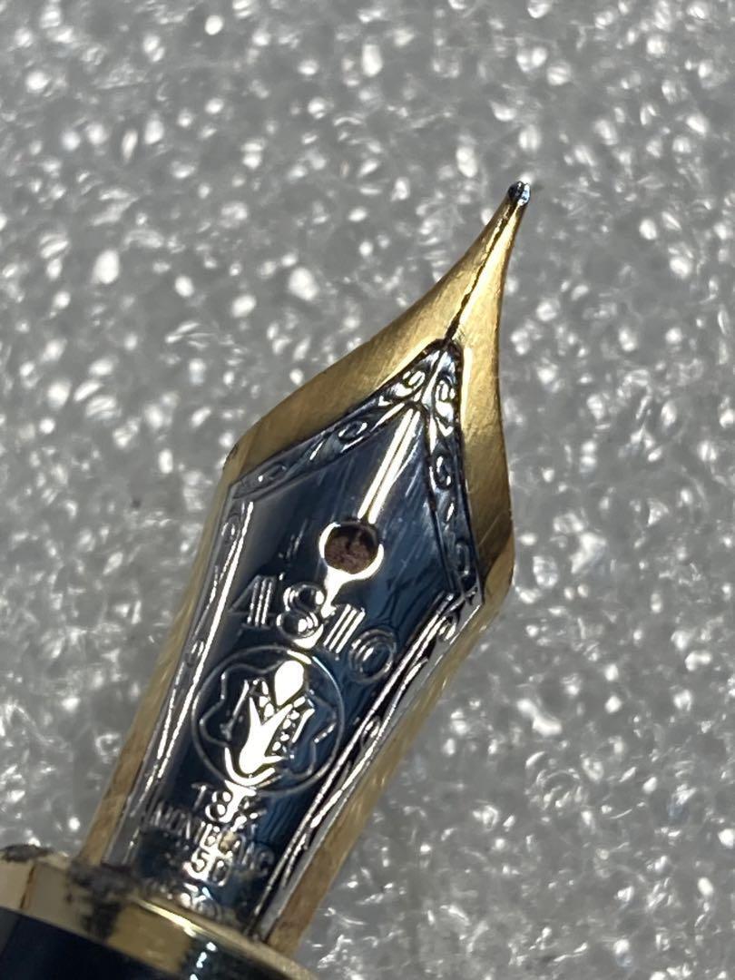 Z) Montblanc 18K 750 Fountain Pen Meisterstück Gold Color | eBay