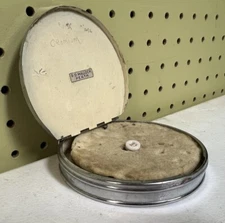 Antique P.D. Malloch Perth Nickel Brass Leader Box Tin Salmon Trout VTG