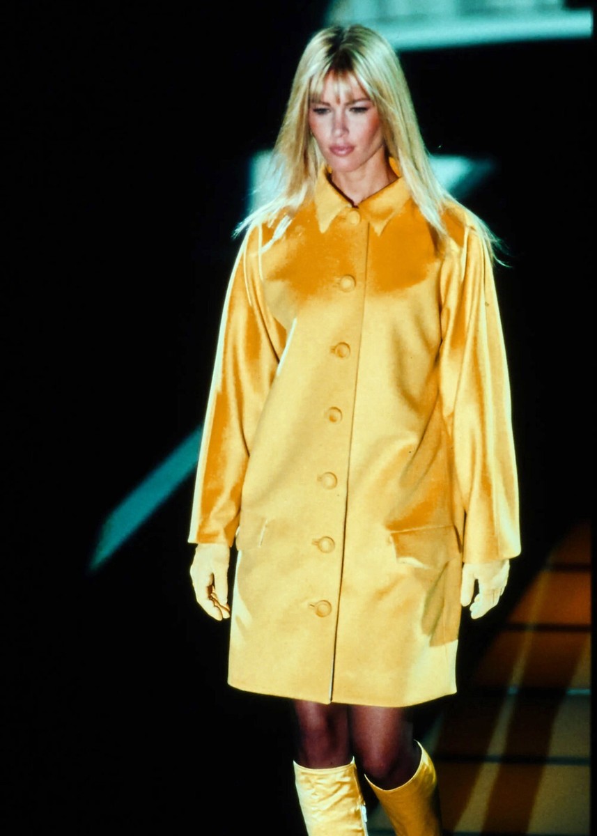 GIANNI VERSACE Lifetime COUTURE 1995 Runway Cashmere Blend GIANNI VERSACE Lifetime COUTURE 1995 Runway Cashmere Blend