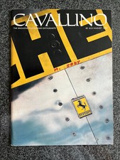 FERRARI OFFICIAL ORIGINAL CAVALLINO VOL 1 #6 MAGAZINE BROCHURE JUL - AUG 1979