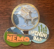 Disney Bruce Shark Nemo Opening Day Bubble Pin 2003 Rare LE 3000